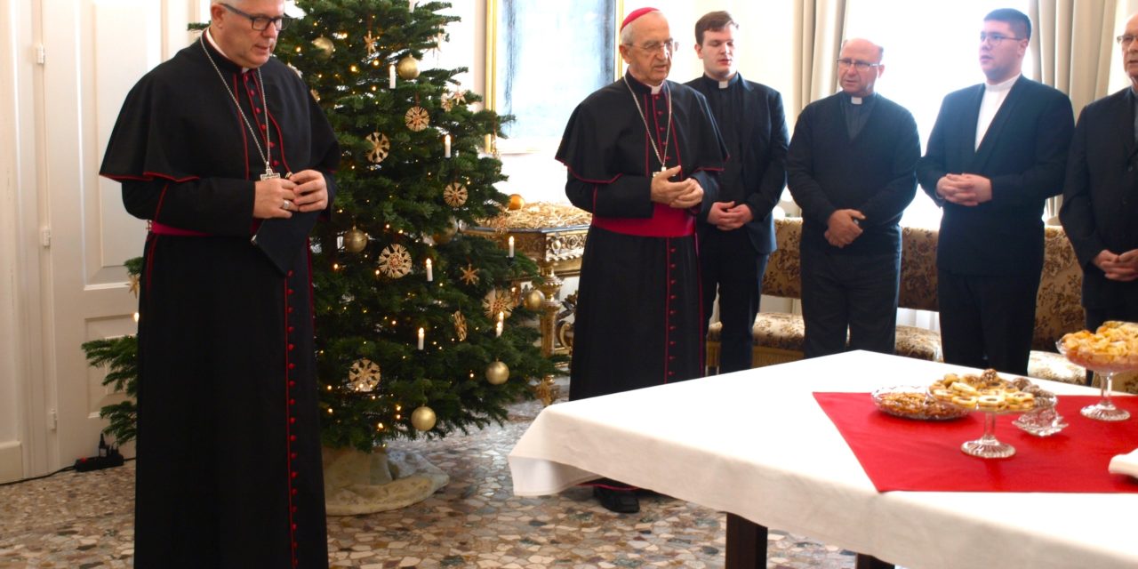 ZADAR: Božićno čestitanje kod zadarskog nadbiskupa Milana Zgrablića