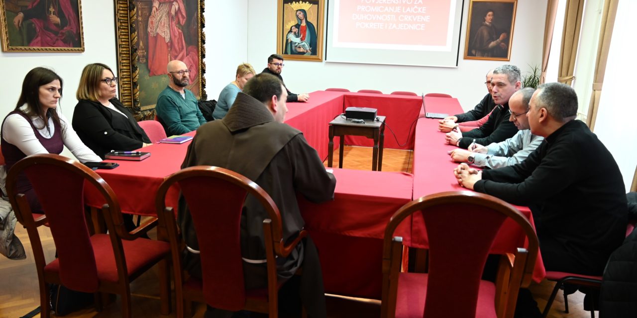 ZADAR: Treća sjednica Povjerenstva za promicanje laičke duhovnosti, crkvene pokrete i zajednice Zadarske nadbiskupije